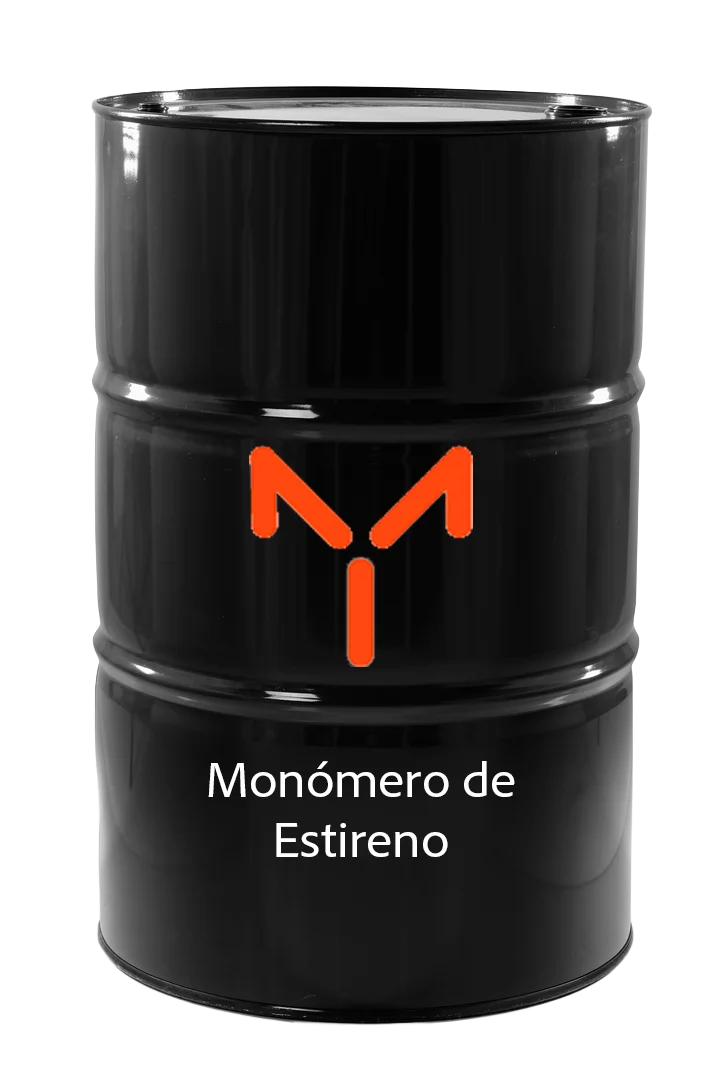 Monómero de Estireno - Líquido claro, puede ser incoloro hasta amarillo, de olor característico